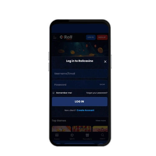 Rollcasino kasino login